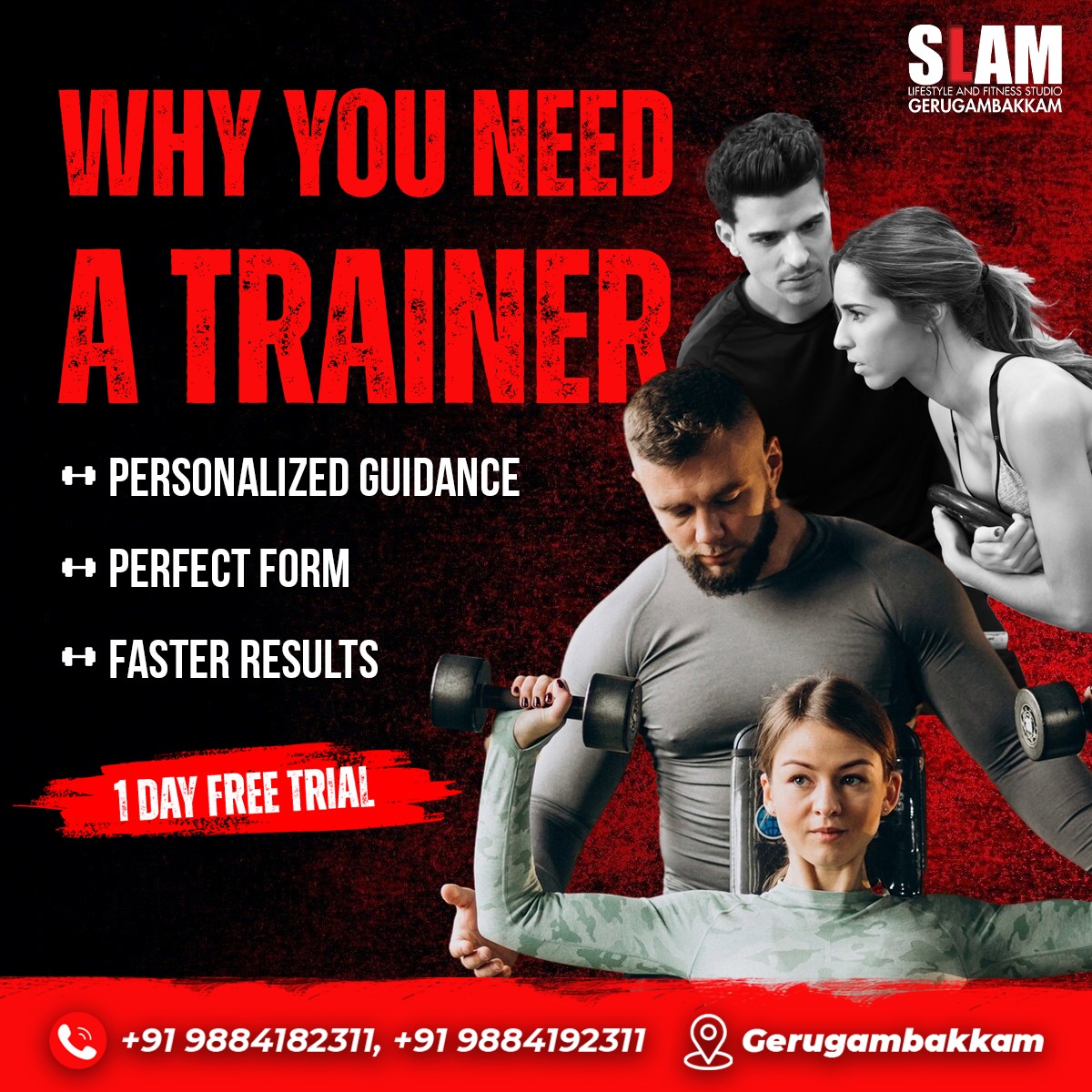 Digital Marketing Strategy Case Study for SLAM Fitness