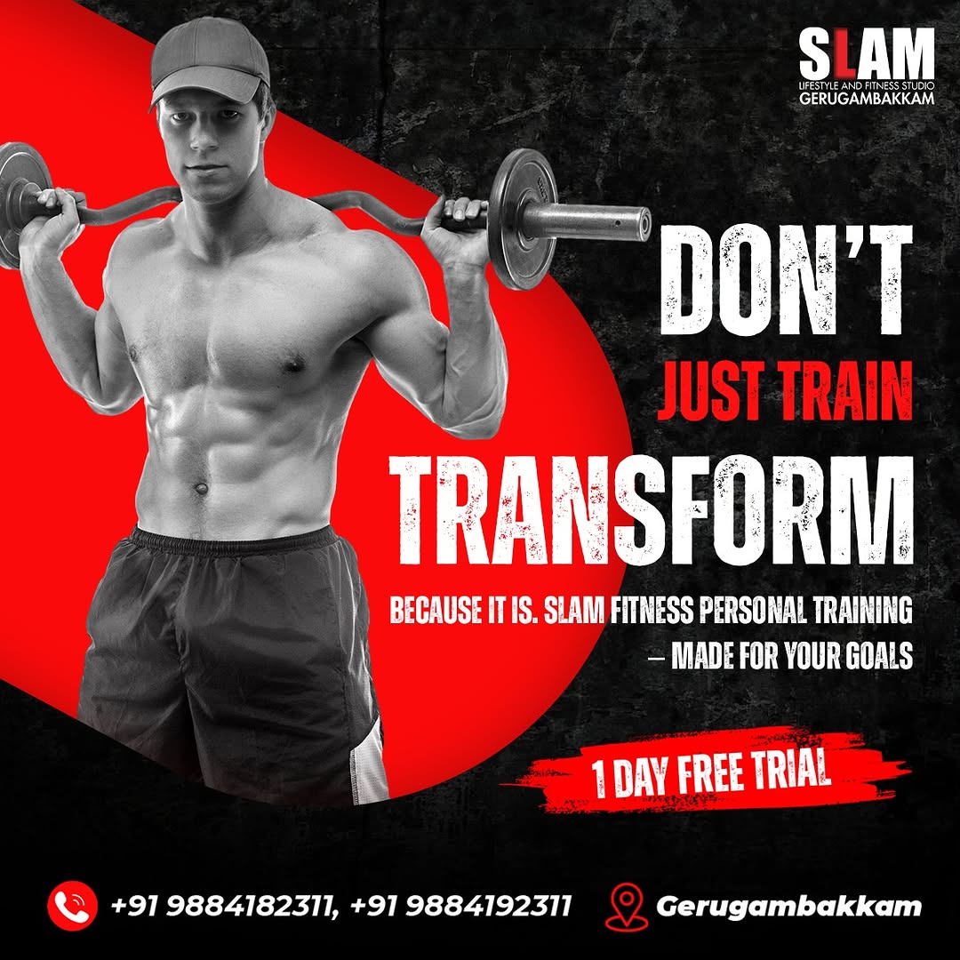 Online Marketing Case Study for SLAM Fitness Chennai