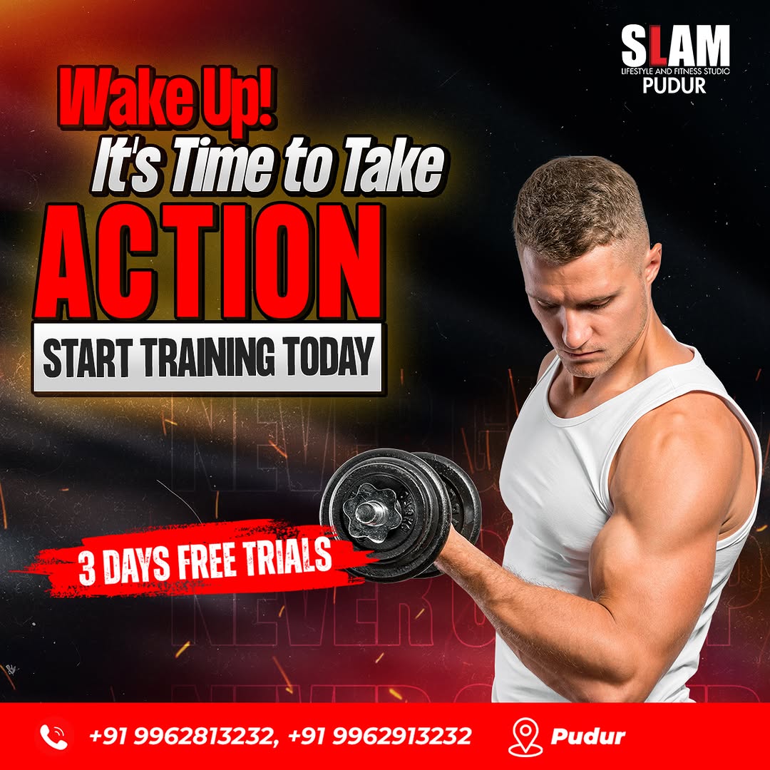 Digital Marketing Campaign Case Study for SLAM Fitness Pudur