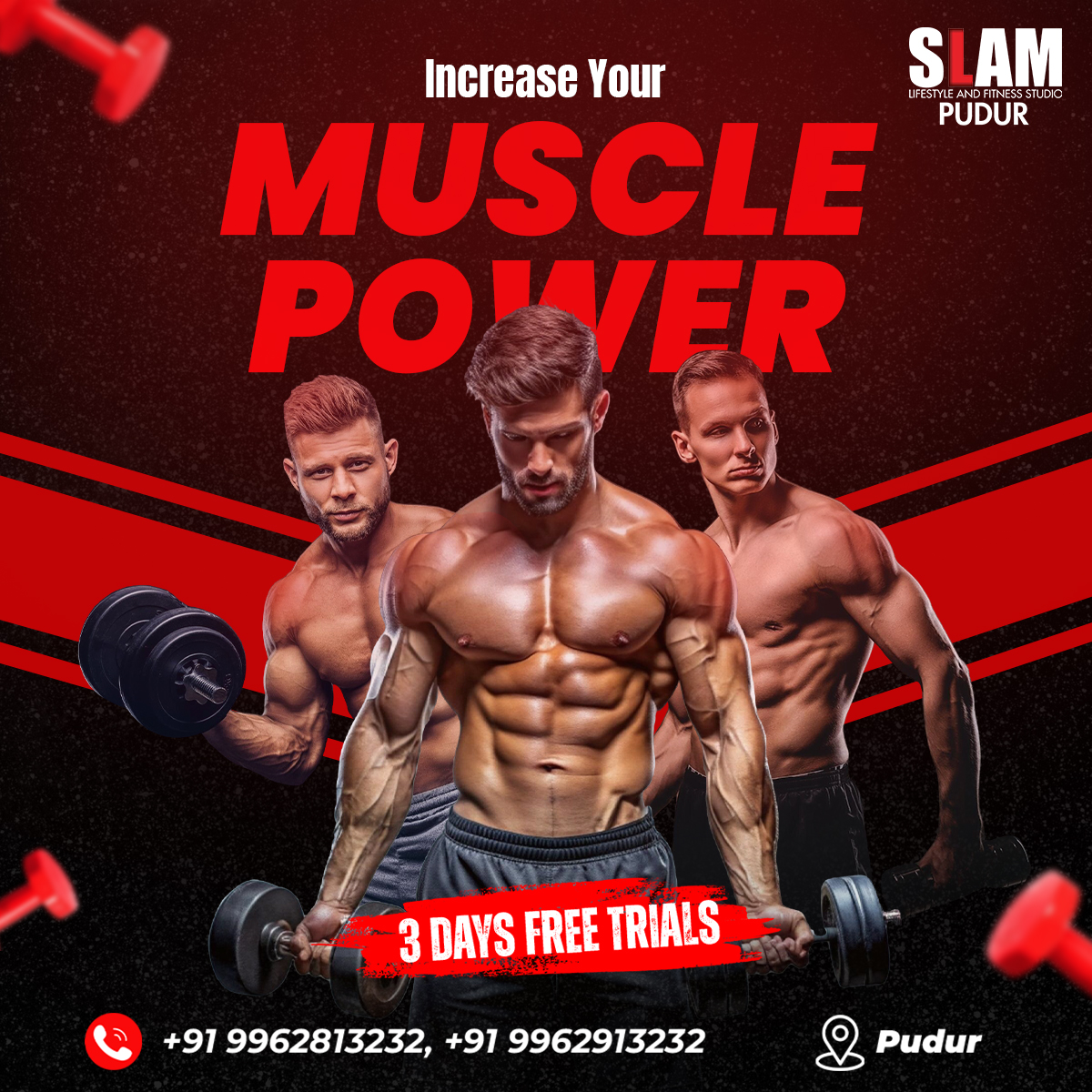 Online Marketing Case Study for SLAM Fitness Pudur