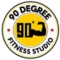 90 Degree Fitness Studio logo designed by a digital agency marketing team